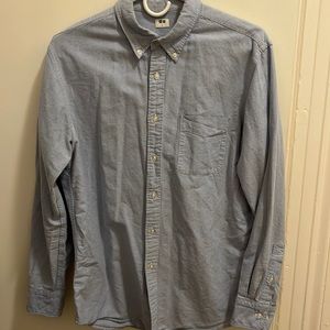 Mens classic blue shirt